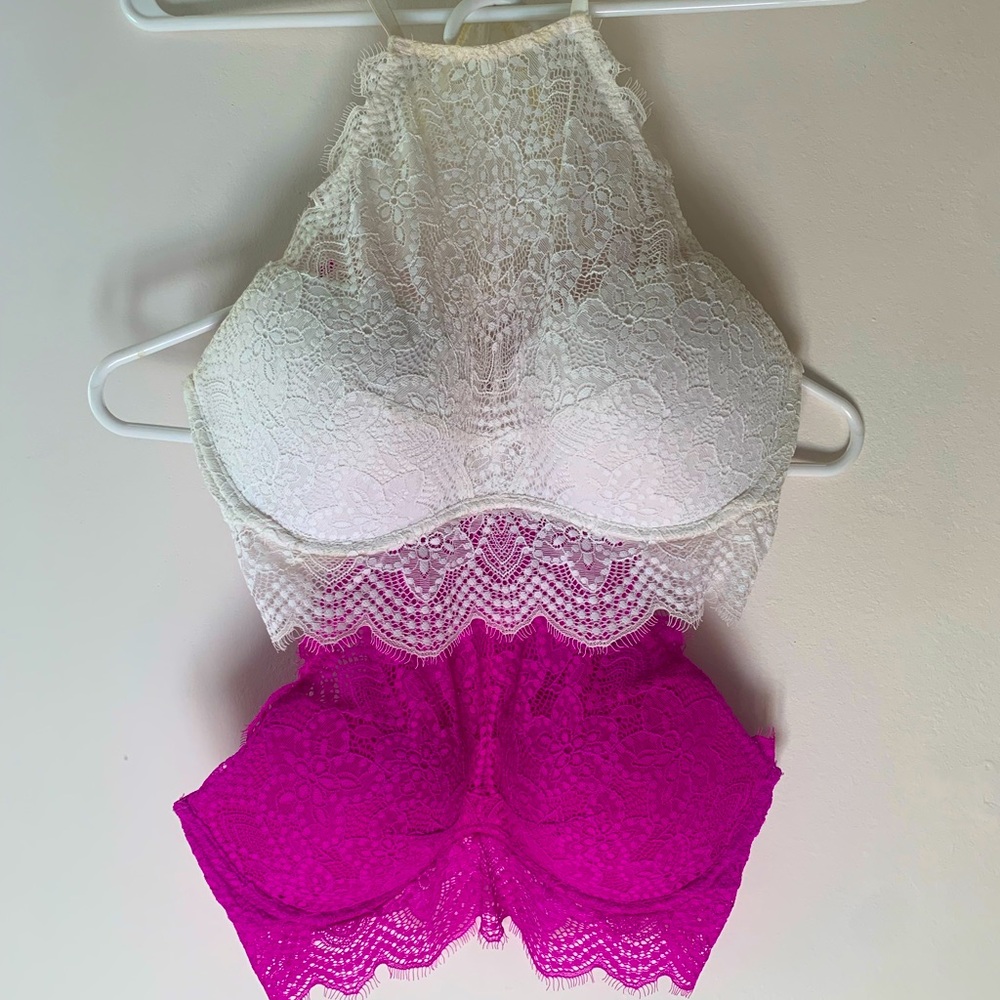 Pink Womens bralette Victoria’s Secret size Medium Large